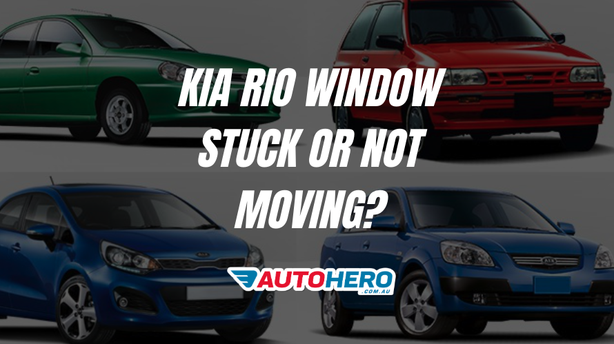 kia rio Window Stuck or Not Moving?